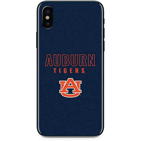 Auburn University Tigers Outline iPhone XS Skin