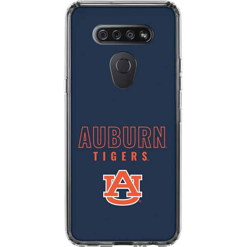 Auburn University Tigers Outline LG K51/Q51 Clear Case