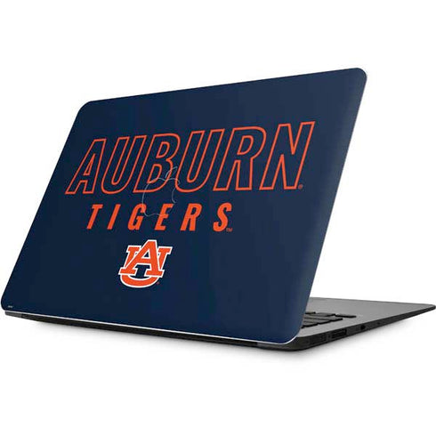 Auburn University Tigers Outline Apple MacBook Skin