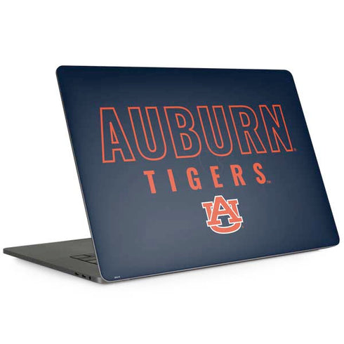 Auburn University Tigers Outline Apple MacBook Pro 15-inch Skin