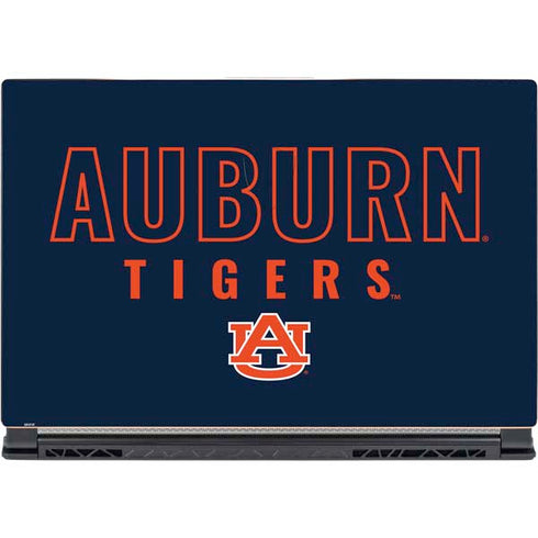 Auburn University Tigers Outline MSI GS65 Stealth Laptop Skin