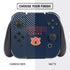 Auburn University Tigers Outline Nintendo Switch Bundle Skin