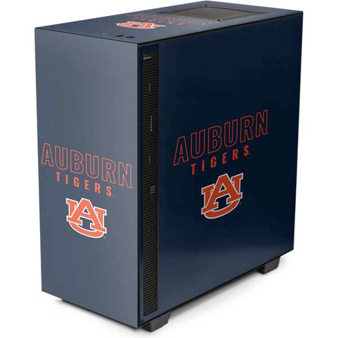 Auburn University Tigers Outline NZXT H510 Compact ATX Mid-Tower Case Skin