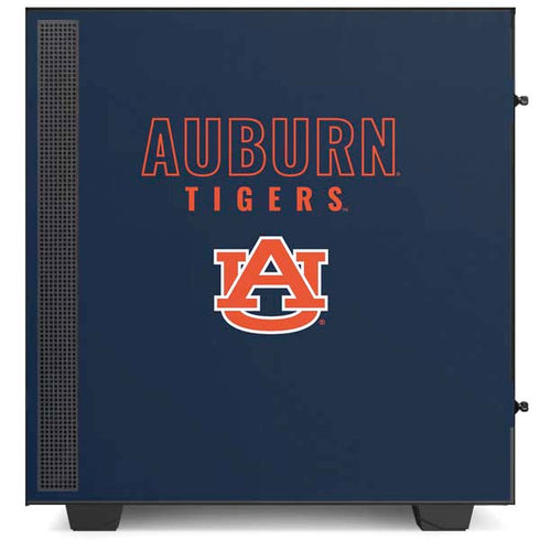 Auburn University Tigers Outline NZXT H510 Compact ATX Mid-Tower Case Skin