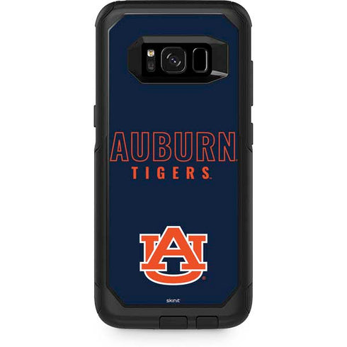 Auburn University Tigers Outline Otterbox Commuter Galaxy Skin