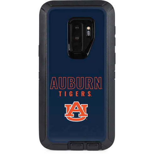 Auburn University Tigers Outline Otterbox Defender Galaxy Skin