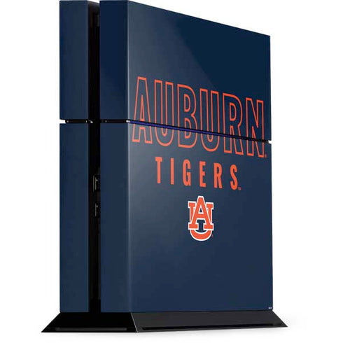 Auburn University Tigers Outline PS4 Console Skin