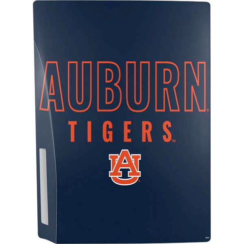 Auburn University Tigers Outline PS5 Console Skin