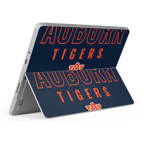 Auburn University Tigers Outline Surface Go Skin