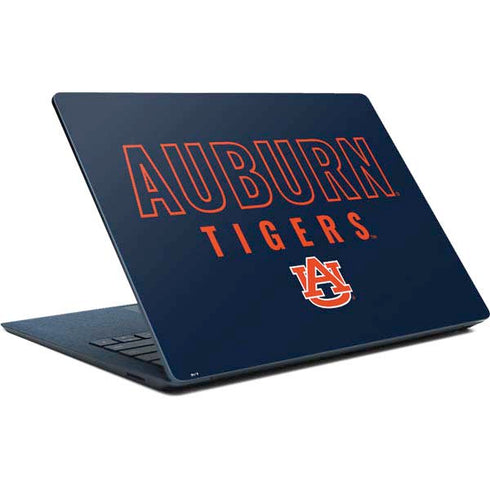Auburn University Tigers Outline Surface Laptop Skin