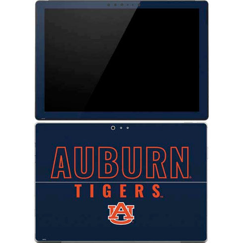 Auburn University Tigers Outline Surface Pro 4 Skin