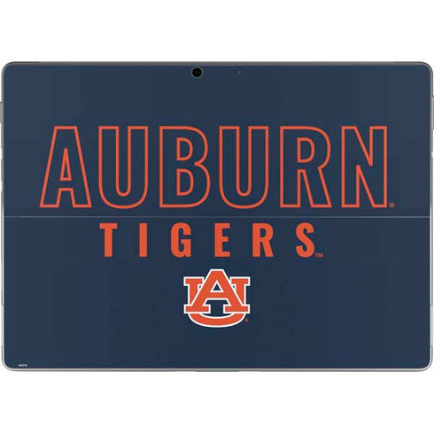 Auburn University Tigers Outline Surface Pro 9 Skin