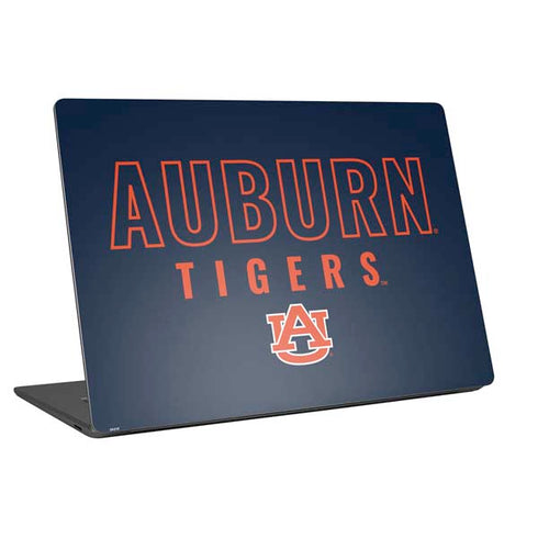 Auburn University Tigers Outline Universal Laptop 16.6in (13.4 x 9.7in) Skin