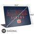 Auburn University Tigers Outline Universal Laptop 18in (14.6 x 10.6in) Skin