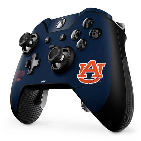 Auburn University Tigers Outline Xbox One Elite Controller Skin