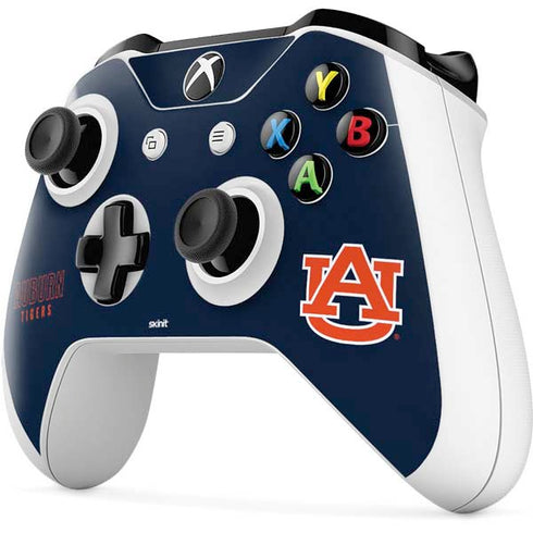 Auburn University Tigers Outline Xbox One S Controller Skin