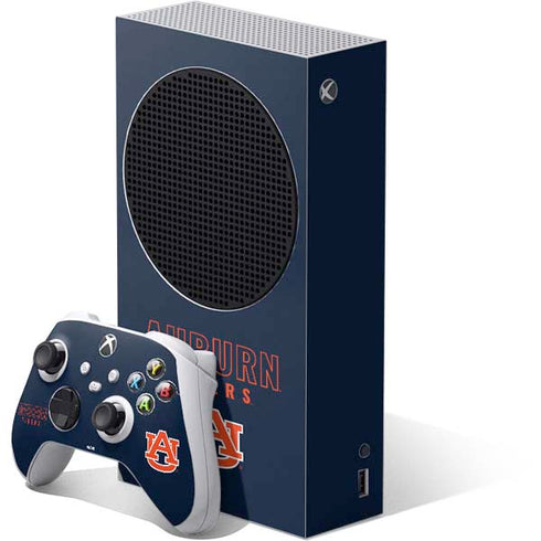 Auburn University Tigers Outline Xbox Series S Bundle Skin
