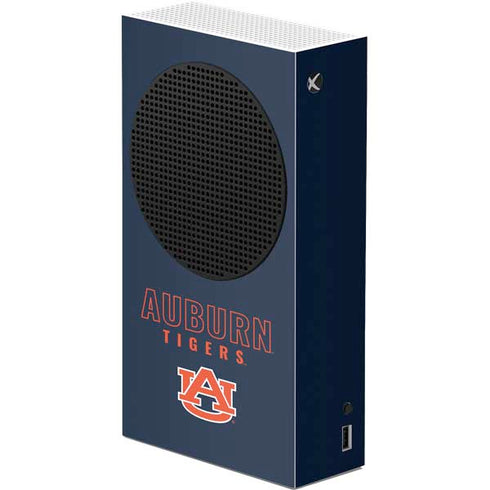 Auburn University Tigers Outline Xbox Series S Console Skin
