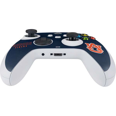 Auburn University Tigers Outline Xbox Series S Controller Skin