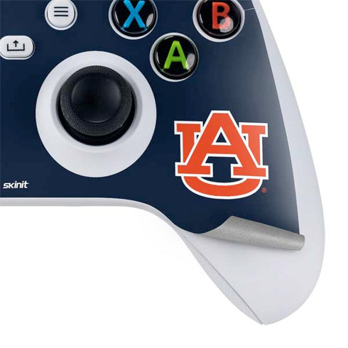 Auburn University Tigers Outline Xbox Series S Controller Skin