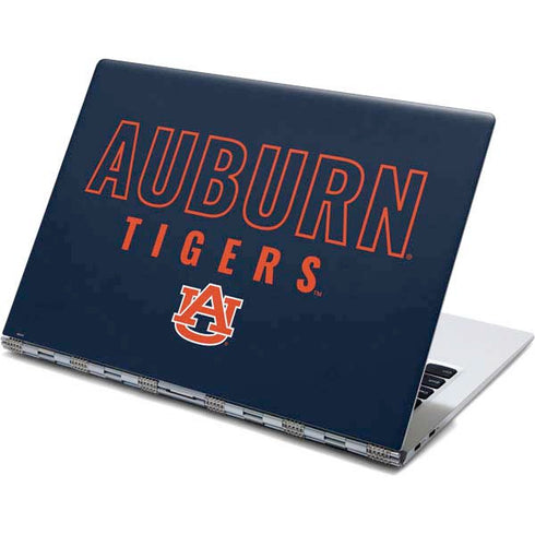 Auburn University Tigers Outline Yoga 910 2-in-1 14in Touch-Screen Skin