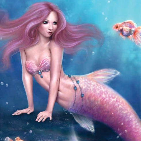 Rachel Anderson Aurelia Mermaid with Fish Nintendo 2DS XL (2017) Skin