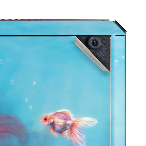 Rachel Anderson Aurelia Mermaid with Fish Cooler Master MasterBox Q300L Mini Tower Skin
