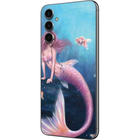 Rachel Anderson Aurelia Mermaid with Fish Galaxy A14 5G Skin