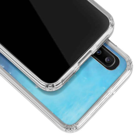 Rachel Anderson Aurelia Mermaid with Fish Galaxy A30 Clear Case