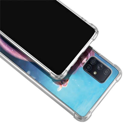 Rachel Anderson Aurelia Mermaid with Fish Galaxy A71 5G Clear Case
