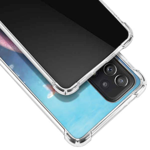 Rachel Anderson Aurelia Mermaid with Fish Galaxy A72 5G Clear Case