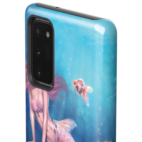 Rachel Anderson Aurelia Mermaid with Fish Galaxy Note20 5G Pro Case