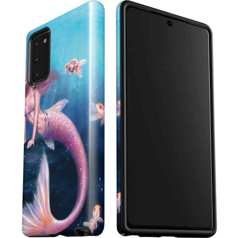 Rachel Anderson Aurelia Mermaid with Fish Galaxy Note20 5G Pro Case