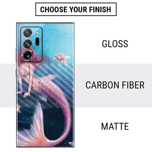 Rachel Anderson Aurelia Mermaid with Fish Galaxy Note20 Ultra 5G Skin