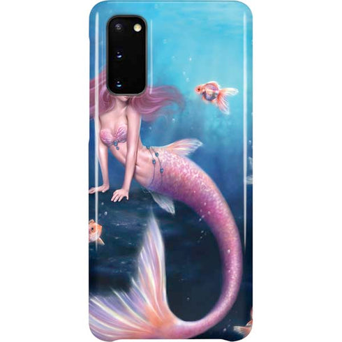 Rachel Anderson Aurelia Mermaid with Fish Galaxy S20 Lite Case