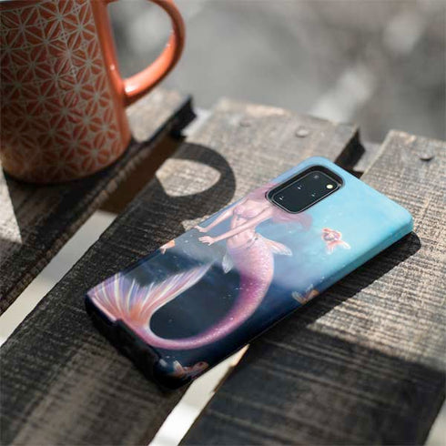 Rachel Anderson Aurelia Mermaid with Fish Galaxy S20 Plus Pro Case