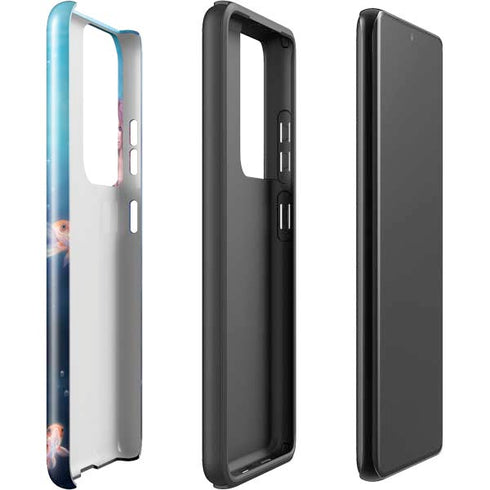 Rachel Anderson Aurelia Mermaid with Fish Galaxy S21 Ultra 5G Pro Case