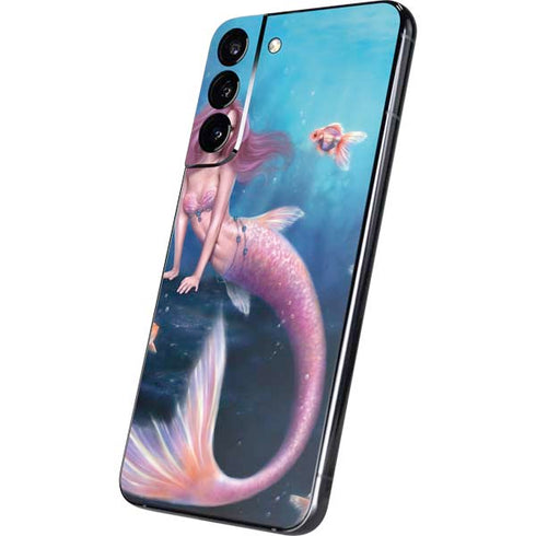 Rachel Anderson Aurelia Mermaid with Fish Galaxy S22 Plus Skin