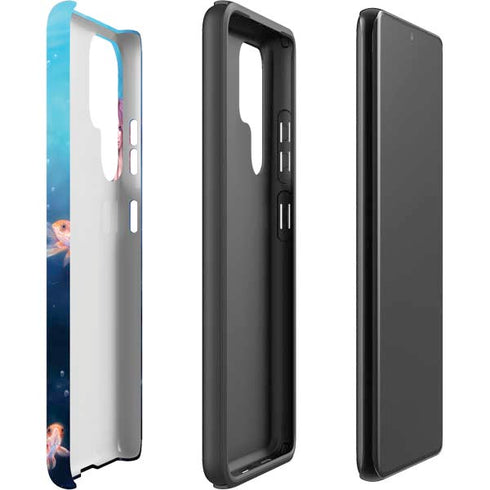 Rachel Anderson Aurelia Mermaid with Fish Galaxy S22 Ultra Pro Case