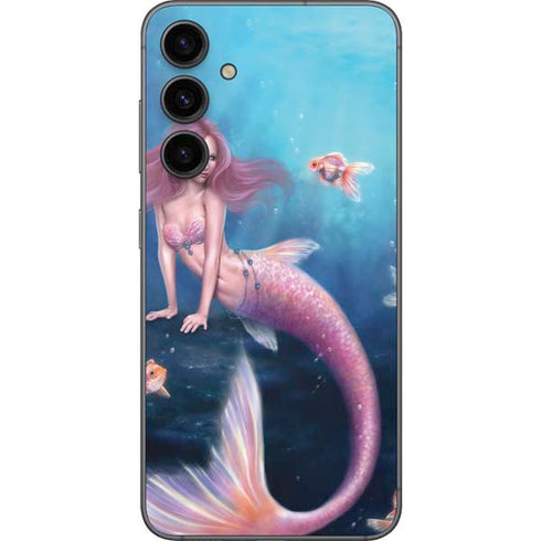 Aurelia Mermaid with Fish by Rachel Anderson Galaxy S23 FE Skin