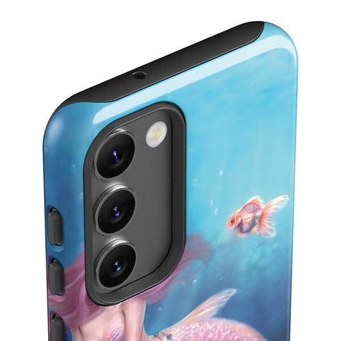 Rachel Anderson Aurelia Mermaid with Fish Galaxy S23 Plus Pro Case
