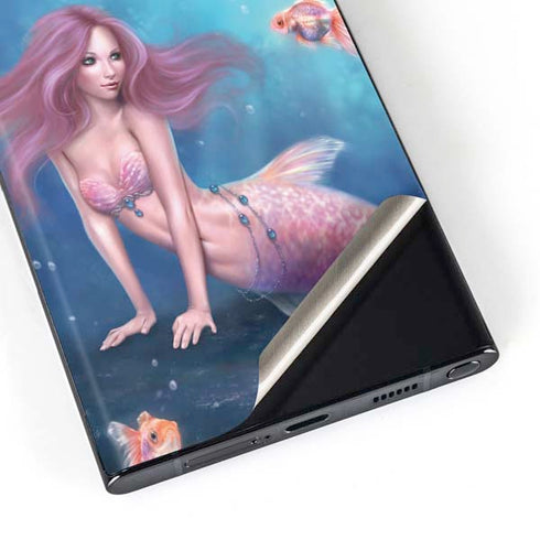 Rachel Anderson Aurelia Mermaid with Fish Galaxy S23 Ultra Skin