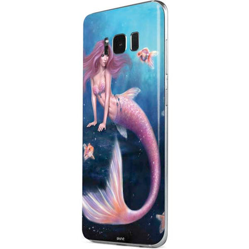 Rachel Anderson Aurelia Mermaid with Fish Galaxy S8 Plus Skin