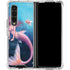 Rachel Anderson Aurelia Mermaid with Fish Galaxy Z Fold4 5G Clear Case