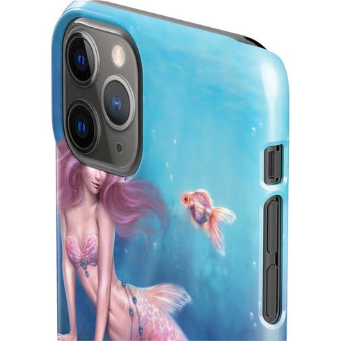 Rachel Anderson Aurelia Mermaid with Fish iPhone 11 Pro Lite Case