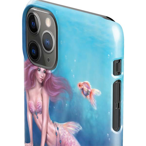 Rachel Anderson Aurelia Mermaid with Fish iPhone 11 Pro Max Lite Case