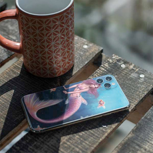 Rachel Anderson Aurelia Mermaid with Fish iPhone 11 Pro Max Skin