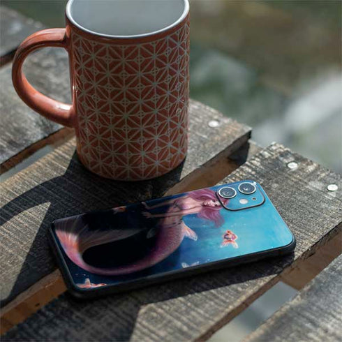 Rachel Anderson Aurelia Mermaid with Fish iPhone 11 Skin