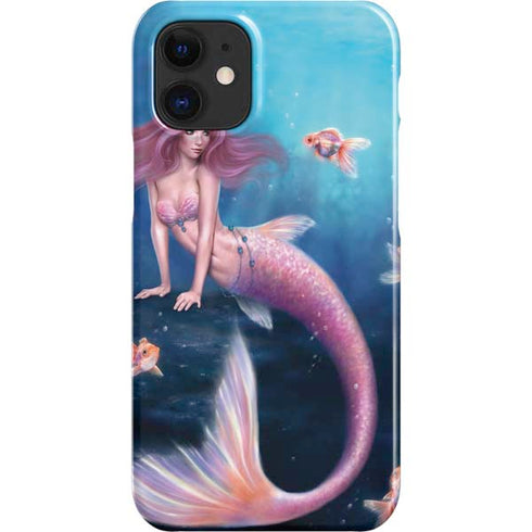 Rachel Anderson Aurelia Mermaid with Fish iPhone 12 Mini Lite Case