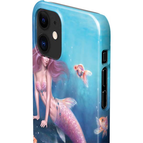 Rachel Anderson Aurelia Mermaid with Fish iPhone 12 Mini Lite Case